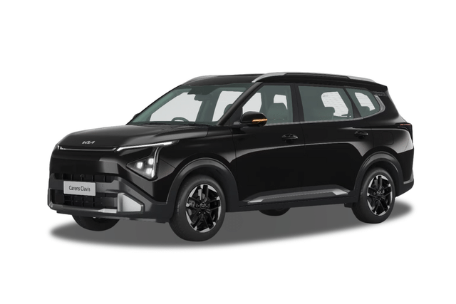 Kia Carens Clavis Aurora Black Pearl Color Image